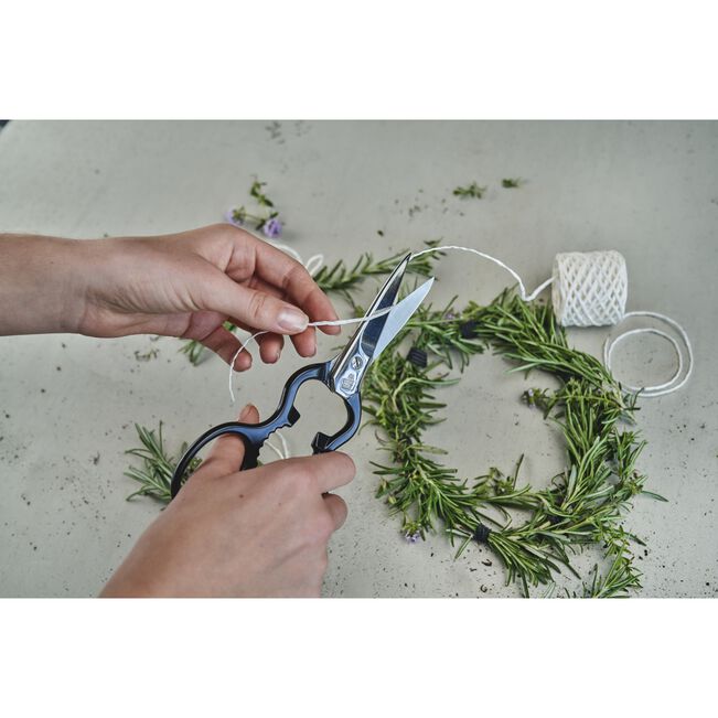 Vielzweckschere 20 cm Schwarz