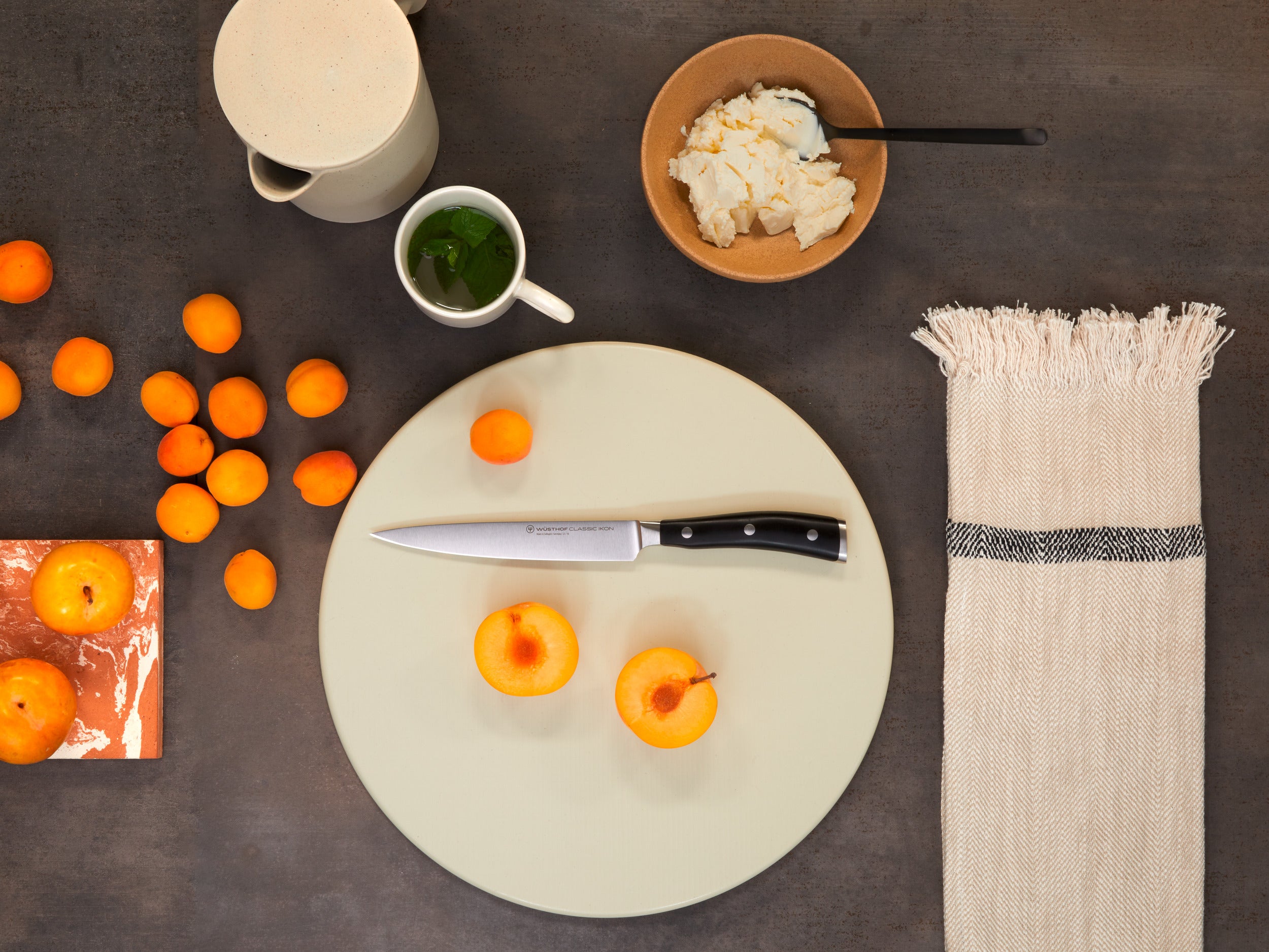 Profi-Schliff: Schinkenmesser (Klingenbreite <3cm)