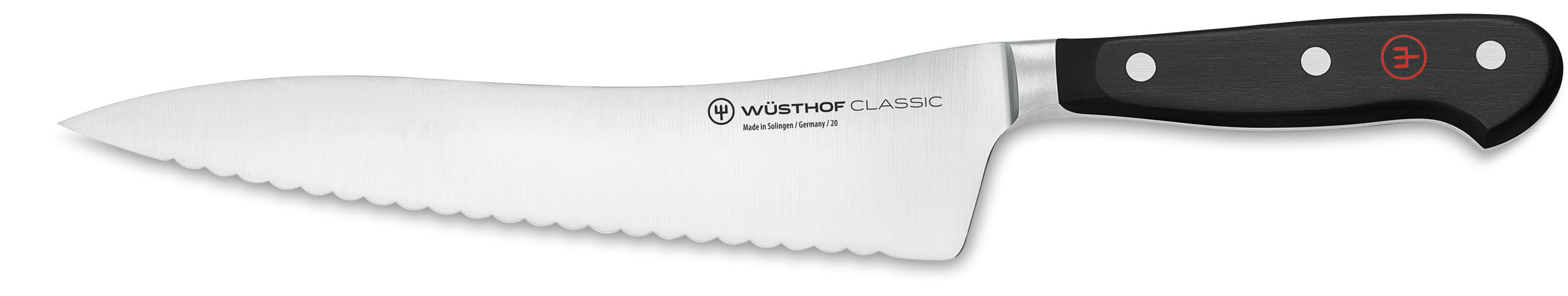 Classic Brotmesser 20cm | Konvexe Welle