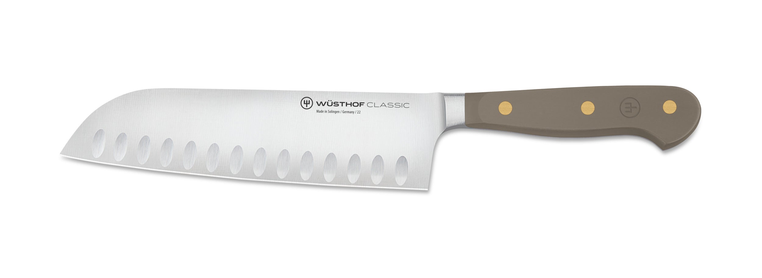 Cassic Santoku 17 cm | Velvet Oyster