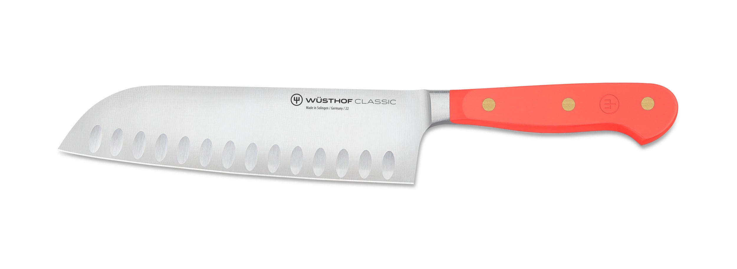 Classic Santoku 17 cm | Coral Peach