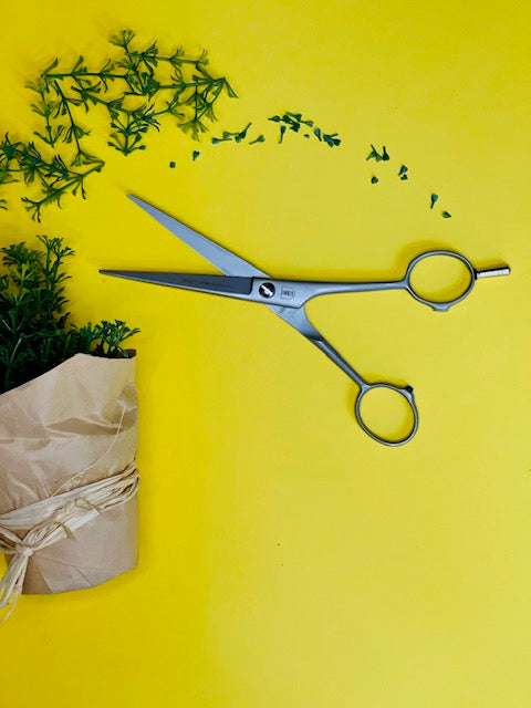 Haarschere Dreiturm rostfrei