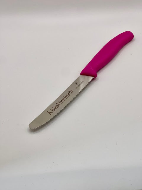Sächsisches Frühstücksmesser Pink
